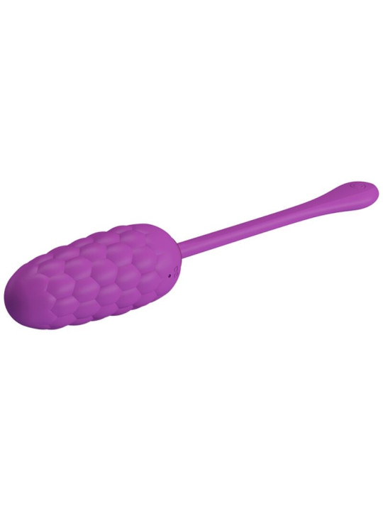 HUEVO VIBRADOR TEXTURA MARINA 12 FUNCIONES RECARGABLE DE LA MARCA PRETTY LOVE SMART