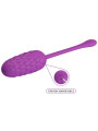 HUEVO VIBRADOR TEXTURA MARINA 12 FUNCIONES RECARGABLE DE LA MARCA PRETTY LOVE SMART