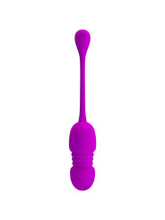 HUEVO VIBRADOR RECARGABLE 12 MODOS CALLIE MORADO DE LA MARCA PRETTY LOVE C-TYPE