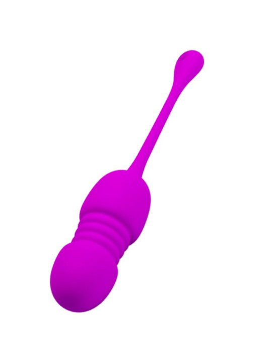HUEVO VIBRADOR RECARGABLE 12 MODOS CALLIE MORADO DE LA MARCA PRETTY LOVE C-TYPE
