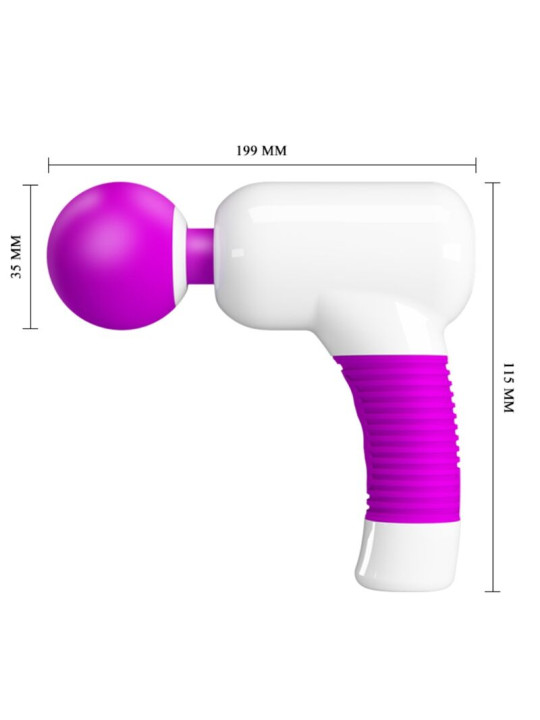 MASAGEADOR RECARGABLE 7 FUNCIONES PRETTY LOVE DE LA MARCA PRETTY LOVE C-TYPE