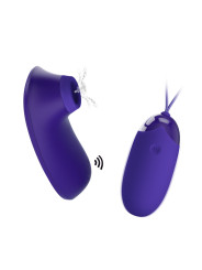 HUEVO VIBRADOR RECARGABLE CON 12 MODOS Y GOLPETEO DE LA MARCA PRETTY LOVE YOUTH