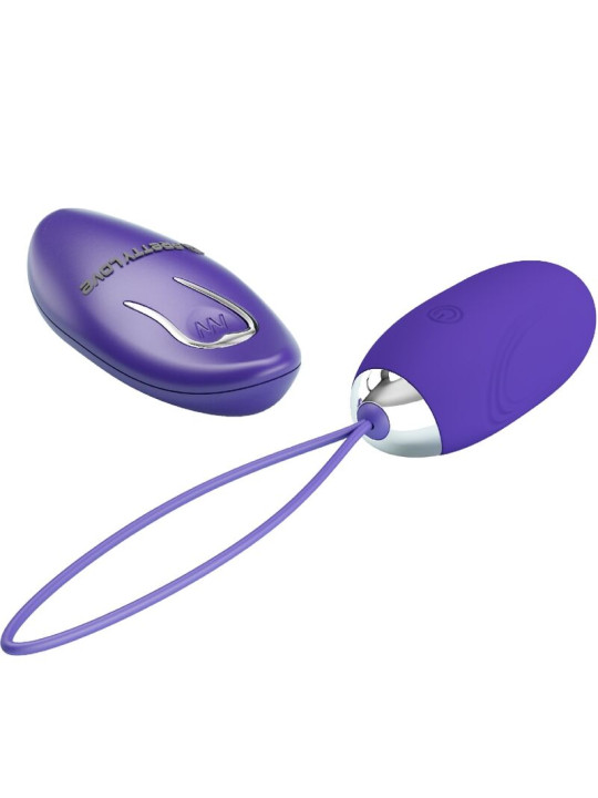 HUEVO VIBRADOR REMOTO 12 MODOS VIOLETA JENNY YOUTH DE LA MARCA PRETTY LOVE YOUTH