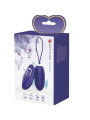 HUEVO VIBRADOR REMOTO 12 MODOS VIOLETA JENNY YOUTH DE LA MARCA PRETTY LOVE YOUTH