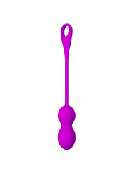 BOLAS KEGEL VIBRADORAS RECARGABLES 12 FUNCIONES MORADO DE LA MARCA PRETTY LOVE SMART