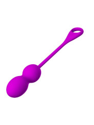 BOLAS KEGEL VIBRADORAS RECARGABLES 12 FUNCIONES MORADO DE LA MARCA PRETTY LOVE SMART