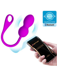 BOLAS KEGEL VIBRADORAS RECARGABLES 12 FUNCIONES MORADO DE LA MARCA PRETTY LOVE SMART