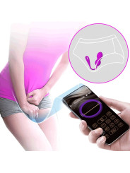 BOLAS KEGEL VIBRADORAS RECARGABLES 12 FUNCIONES MORADO DE LA MARCA PRETTY LOVE SMART