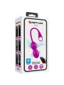 BOLAS KEGEL VIBRADORAS RECARGABLES 12 FUNCIONES MORADO DE LA MARCA PRETTY LOVE SMART