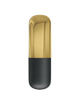 BALA VIBRADOR RECARGABLE 12 FUNCIONES DORADO DE LA MARCA PRETTY LOVE BOTTOM