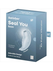 SUCCIONADOR DE CLÍTORIS SATISFYER SEAL YOU SOON DE LA MARCA SATISFYER AIR PULSE