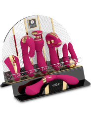 EXPOSITOR 6 MASAJEADORES ÍNTIMOS SHUNGA FUCSIA DE LA MARCA SHUNGA TOYS