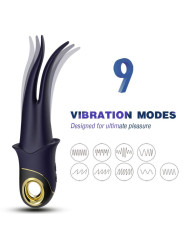 VIBRADOR PINZA ARMONY 9 MODOS SILICONA MÉDICA DE LA MARCA ARMONY VIBRATORS