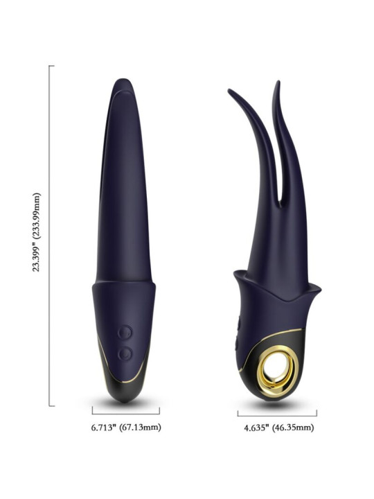 VIBRADOR PINZA ARMONY 9 MODOS SILICONA MÉDICA DE LA MARCA ARMONY VIBRATORS