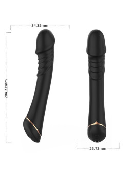 VIBRADOR SILICONA NEGRO 9 MODOS SUMERGIBLE ARMONY DE LA MARCA ARMONY VIBRATORS
