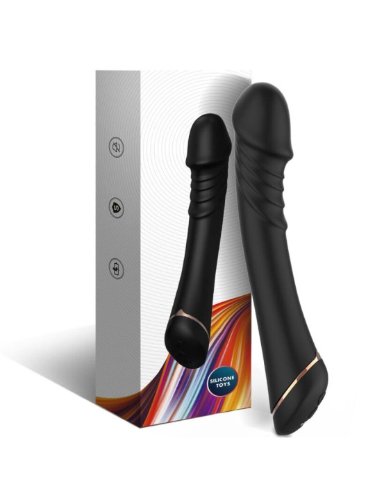 VIBRADOR SILICONA NEGRO 9 MODOS SUMERGIBLE ARMONY DE LA MARCA ARMONY VIBRATORS