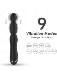VIBRADOR ARMONY BAMBÚ AJUSTABLE 9 MODOS NEGRO DE LA MARCA ARMONY VIBRATORS