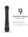 VIBRADOR SILICONA CABEZA PLANA 9 MODOS SUMERGIBLE DE LA MARCA ARMONY VIBRATORS