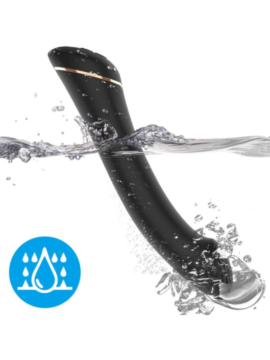 VIBRADOR SILICONA CABEZA PLANA 9 MODOS SUMERGIBLE DE LA MARCA ARMONY VIBRATORS