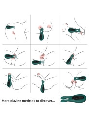 VIBRADOR RABBIT ARMONY 9 MODOS SILICONA PREMIUM DE LA MARCA ARMONY STIMULATORS