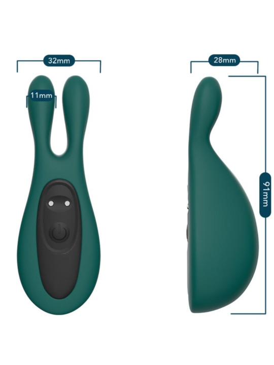 VIBRADOR RABBIT ARMONY 9 MODOS SILICONA PREMIUM DE LA MARCA ARMONY STIMULATORS