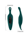 VIBRADOR HOJA VERDE ARMONY 9 MODOS SILICONA MÉDICA DE LA MARCA ARMONY STIMULATORS