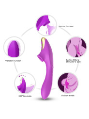 SUCCIONADOR CLITORIS ARMONY 9 MODOS SILICONA PREMIUM DE LA MARCA ARMONY STIMULATORS