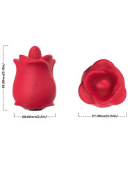 VIBRADOR ROSA ESTIMULADOR CLITORIS 10 MODOS SUCCIÓN USB DE LA MARCA ARMONY STIMULATORS