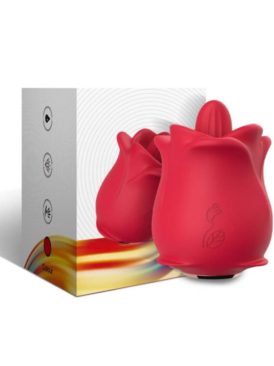 VIBRADOR ROSA ESTIMULADOR CLITORIS 10 MODOS SUCCIÓN USB DE LA MARCA ARMONY STIMULATORS