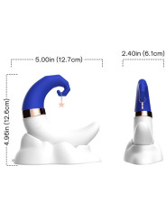 SUCCIONADOR CLITORIS Y PUNTO G ARMONY 9 MODOS AZUL DE LA MARCA ARMONY STIMULATORS