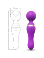 VIBRADOR FREEZA MASAJEADOR 9 MODOS SILICONA IMPERMEABLE DE LA MARCA ARMONY MASSAGERS
