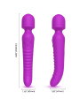 VIBRADOR MASAJEADOR EFECTO CALOR VIOLETA ARMONY DE LA MARCA ARMONY MASSAGERS