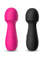 VIBRADOR PEQUEÑO DAZZLE 9 MODOS IMPERMEABLE FUCSIA DE LA MARCA ARMONY MASSAGERS