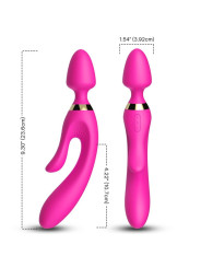 VIBRADOR RABBIT SILICONA 9 MODOS IMPERMEABLE ARMONY DE LA MARCA ARMONY MASSAGERS