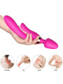 VIBRADOR RABBIT SILICONA 9 MODOS IMPERMEABLE ARMONY DE LA MARCA ARMONY MASSAGERS
