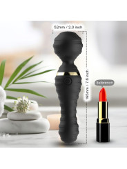 VIBRADOR PEQUEÑO NEGRO 9 MODOS SILICONA MÉDICA ARMONY DE LA MARCA ARMONY MASSAGERS