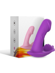 VIBRADOR INTRODUCIBLE CONTROL REMOTO SILENCIOSO VIOLETA DE LA MARCA ARMONY WEARABLES