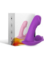 VIBRADOR INTRODUCIBLE CONTROL REMOTO SILENCIOSO VIOLETA DE LA MARCA ARMONY WEARABLES