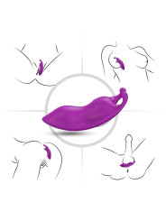 PANTIES VIBRADOR PUNTO G CONTROL REMOTO VIOLETA ARMONY DE LA MARCA ARMONY WEARABLES