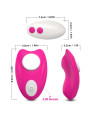 PANTIES VIBRADOR CONTROL REMOTO 9 MODOS ROSA ARMONY DE LA MARCA ARMONY WEARABLES
