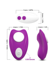 PANTIES VIBRADOR CONTROL REMOTO 9 MODOS ARMONY VIOLETA DE LA MARCA ARMONY WEARABLES