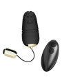HUEVO VIBRADOR PUNTO G CONTROL REMOTO SILICONA NEGRO DE LA MARCA ARMONY STIMULATORS