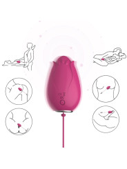 HUEVO VIBRADOR MANDALA PUNTO G REMOTO SILICONA PREMIUM DE LA MARCA ARMONY STIMULATORS