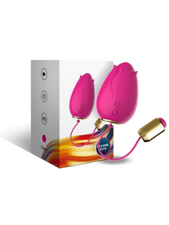HUEVO VIBRADOR MANDALA PUNTO G REMOTO SILICONA PREMIUM DE LA MARCA ARMONY STIMULATORS