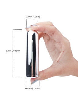 BALA VIBRADORA SILICONA 9 MODOS USB RECARGABLE DE LA MARCA ARMONY STIMULATORS