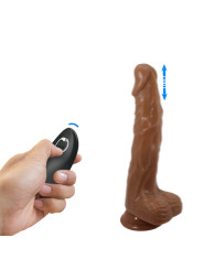 VIBRADOR REALISTA CON VENTOSA 7 MODOS CONTROL REMOTO DE LA MARCA BAILE DILDOS