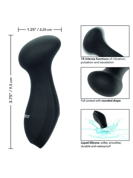 MASAJEADOR MINI BOUNDLESS 10 FUNCIONES SILICONA LÍQUIDA DE LA MARCA CALEXOTICS