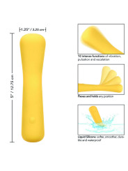 MINI WAND FLEXIBLE 10 FUNCIONES SILICONA SUAVE DE LA MARCA CALEXOTICS