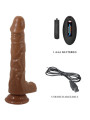 VIBRADOR REALISTA CON VENTOSA 7 MODOS CONTROL REMOTO DE LA MARCA BAILE DILDOS