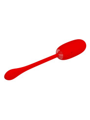 HUEVO VIBRADOR RECARGABLE IMPERMEABLE 12 MODOS ROJO DE LA MARCA PRETTY LOVE SMART